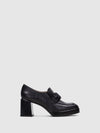 Sapatos com Apliques em Preto